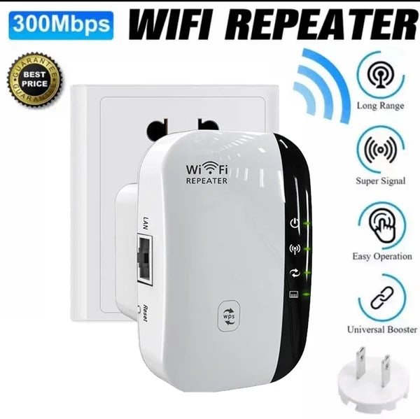 Enhanced WiFi Signal Booster: Wide-Coverage, Through-Wall Connectivity